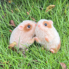 Soft Silicone Animal Dolls Hedgehog Panda Hamster Lifelike Reborn Dolls