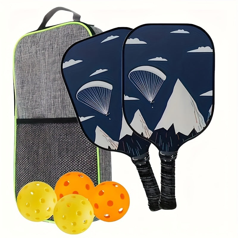 Graphite Glass Fiber Pickleball Racket Set