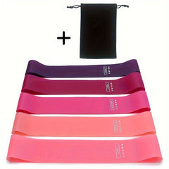 Yoga Resistance Bands Fitness Stretching Ropes - 5LB to 40LB - Strength Training