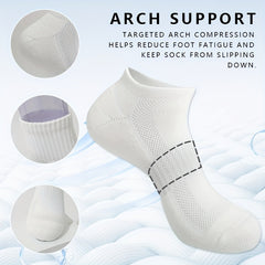 5 Pairs Breathable Athletic Socks for Running Training Hiking