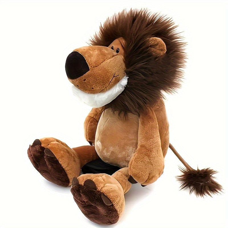 Soft Lion Plush Toy for Bedroom Decor and Birthday Gift