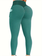 High Waist Yoga Pants High Stretch Running Sports Leggings
