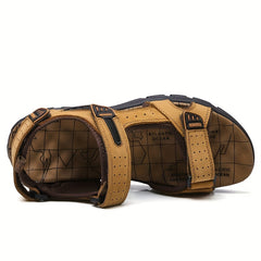 Men's Outdoor Casual Sandals with Hook and Loop Fastener