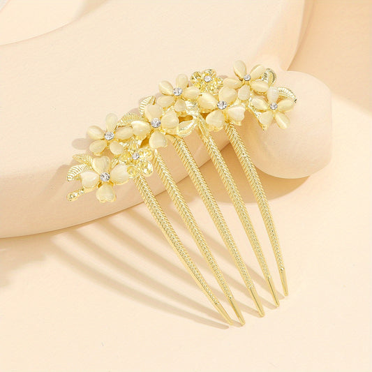 Opal Hairpin Wedding Bridal Hair Accessories for Women
