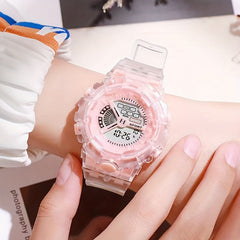 Boys Sports Watch With Silicone Belt