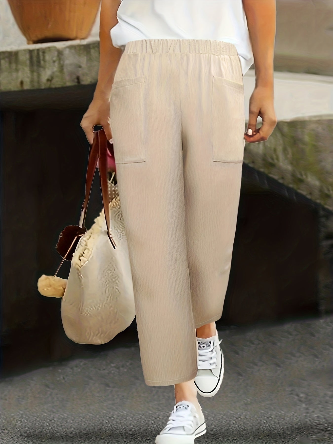  Casual Pants Loose Straight Leg