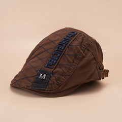 Washed Denim Curved Brim Baseball Cap