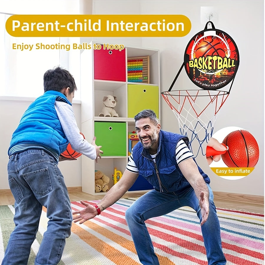 Portable Foldable Basketball Frame 35x56 cm Outdoor Party Game Toy