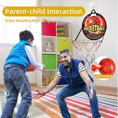 Portable Foldable Basketball Frame 35x56 cm Outdoor Party Game Toy
