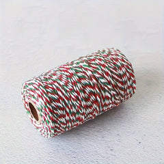 70 Yards Long Christmas Tree Cotton Rope for Gift Wrapping