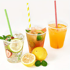 50 Pcs 3 Oz Transparent Plastic Cups for Hot and Cold Drinks - Eco-Friendly