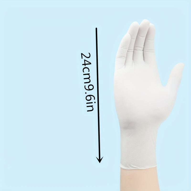 Disposable Rubber Gloves Elastic Thickened Powder Food Gloves