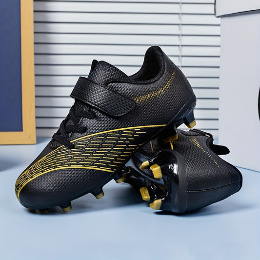 Boy's Non Slip Football Cleat With Spikes Breathable Soccer Cleats