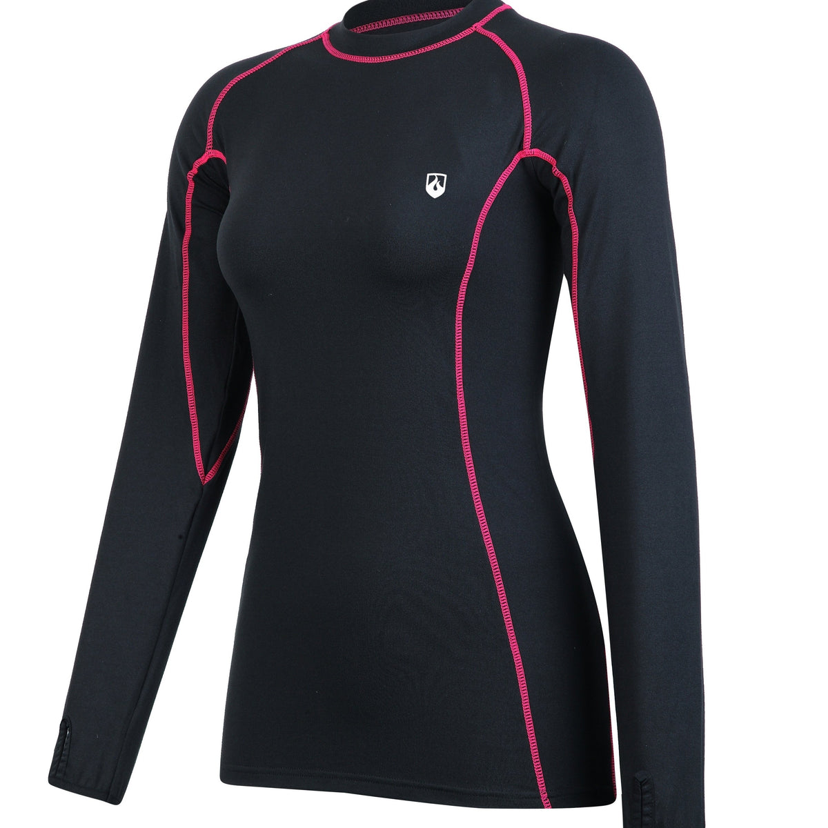 Women's Crew Neck Thermal Underwear Top