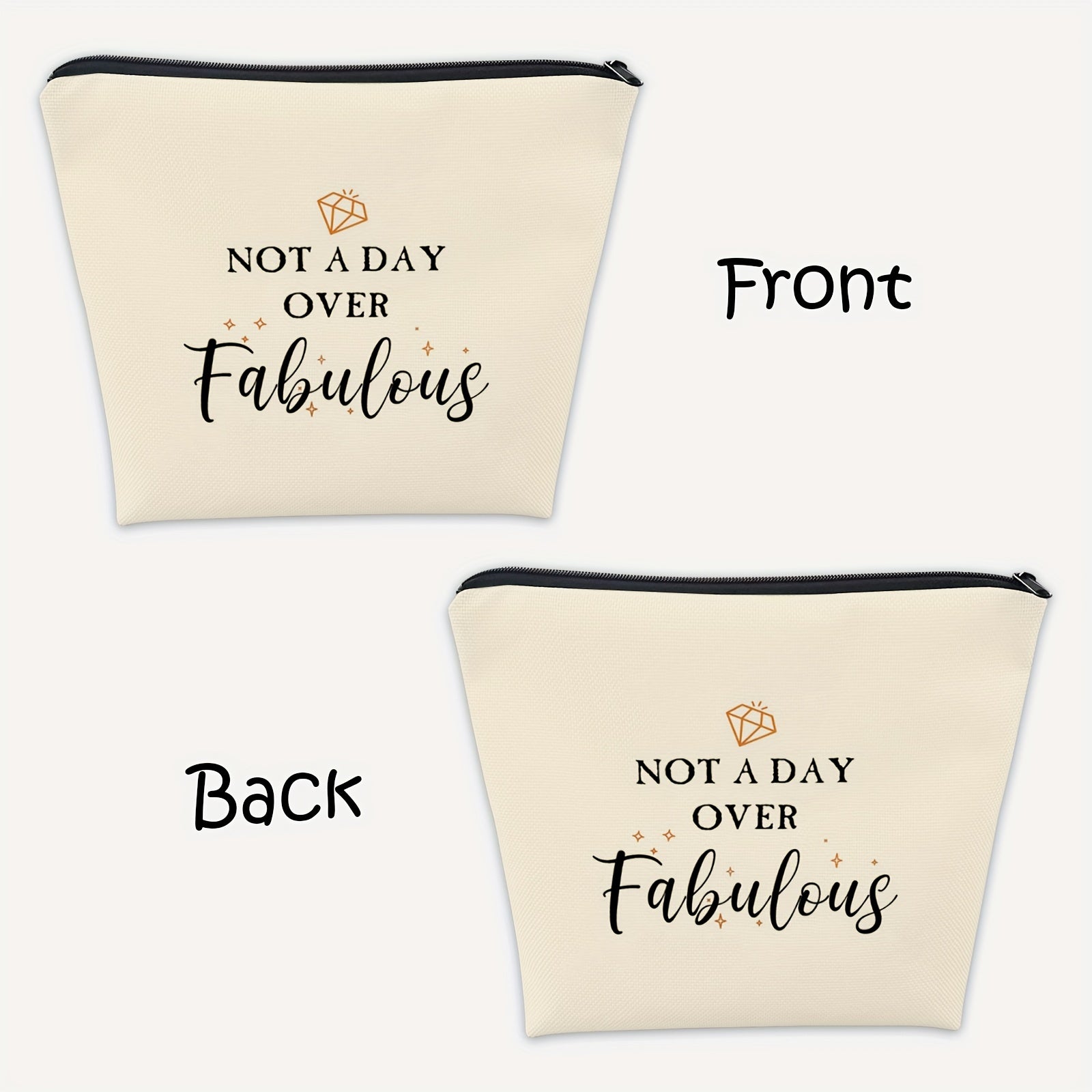 Personalized Cosmetic Bag - Unique Birthday Gift for Women