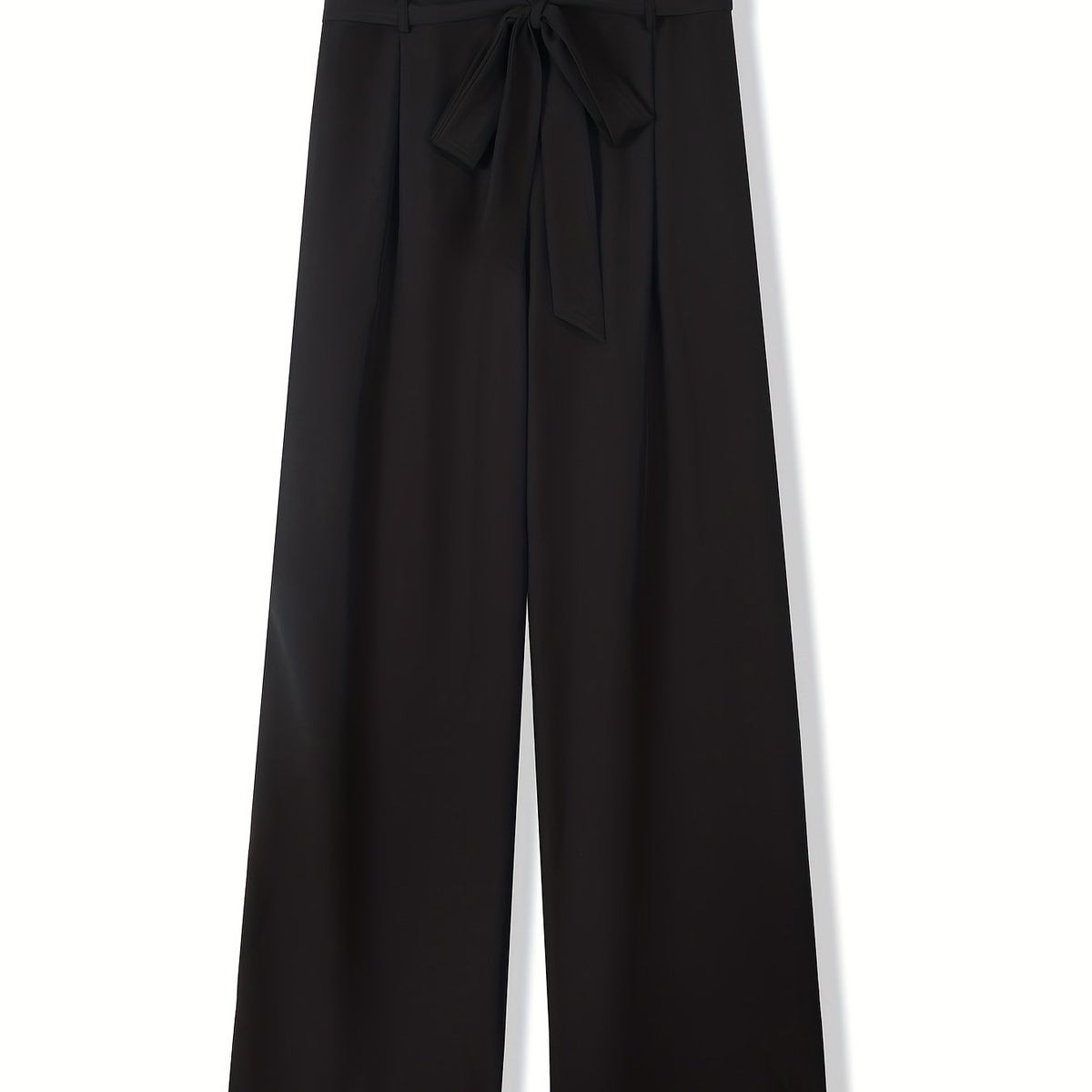  Women's Wide Leg Trousers With Belt