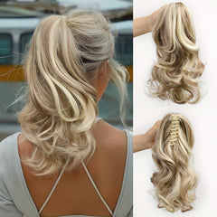 Claw Ponytail Long Curly Wavy Ponytail Extensions