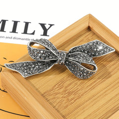 Ms Bow Brooch Pin for Parties and Dresses