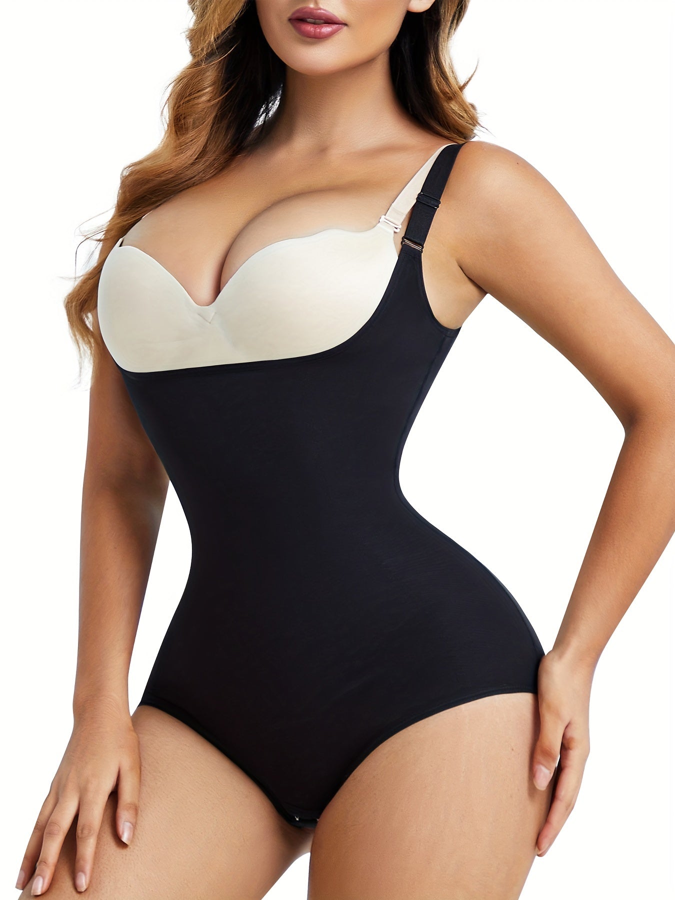 Tummy Control Butt Lifting Body Shaper Open Bust Underwear