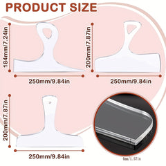 1pc Acrylic Router Template for Cutting Board, Kitchen Home Use