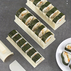 10pcs Sushi Maker Roller Rice Mold DIY Sushi Making Mold Kitchen Tool