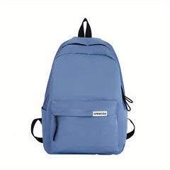 Men's Casual Solid Backpack Travel School Bag