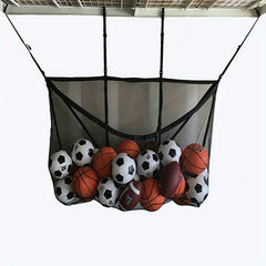 Pool Float Organizer Storage Bag, Functional Pool Storage for Floats Balls Infla