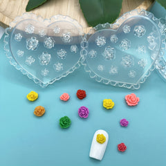 Camellia Flower Silicone Mold for Nail Earring Jewelry