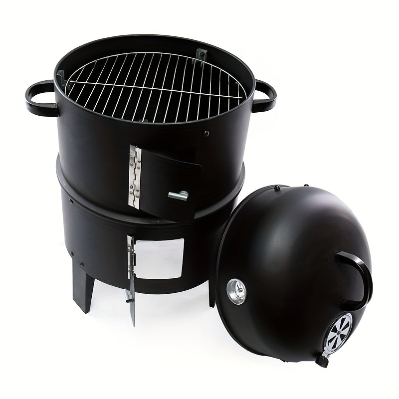 Portable BBQ Smoke Fumigated Burner Outdoor Firewood Stove Grill
