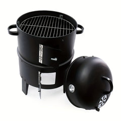 Portable BBQ Smoke Fumigated Burner Outdoor Firewood Stove Grill