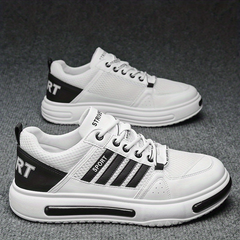 Men's Lace up Sneakers Chunky Platform Athletic Shoes