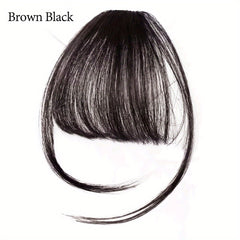Synthetic Air Bangs Hair Extensions Clip On
