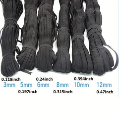 5Yards Flat Elastic Bands for DIY Sewing Stretch Rope Sewing Accessories