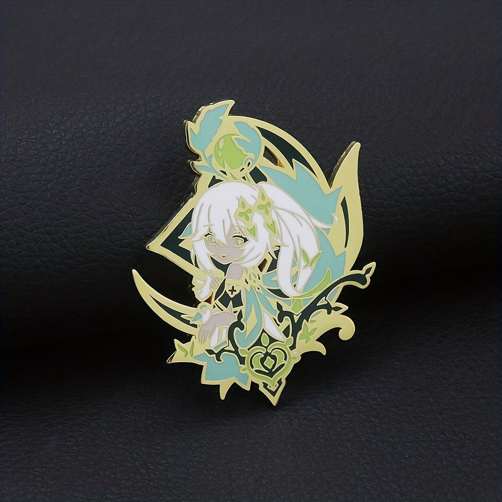 Metal Enamel Badge Cosplay Props Brooch Pin Party Costume Decoration Jewelry