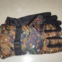 Winter Camouflage Windproof Gloves for Skiing Cycling