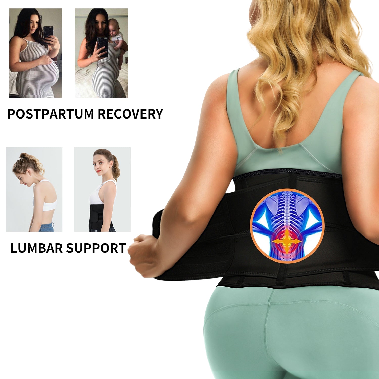 TELALEO Neoprene Waist Trainer - Size Up for a Figure-Enhancing Fit