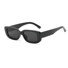 Vintage Punk Rectangular Sunglasses Women's Eyewear