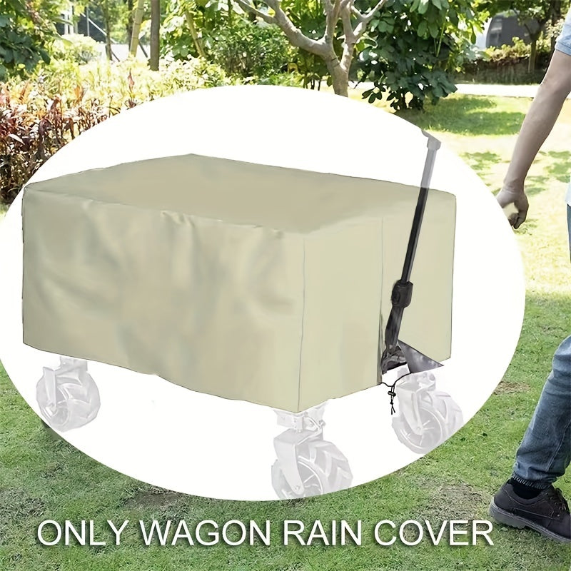 Waterproof Garden Wagon Cart Cover - Collapsible Utility Wagon Cover