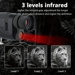 Night Vision Device 8x Zoom Waterproof Drop Resistant Rechargeable