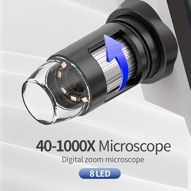 HD 10 Digital Electronic Microscope Screen Mobile Phone Watch Repair