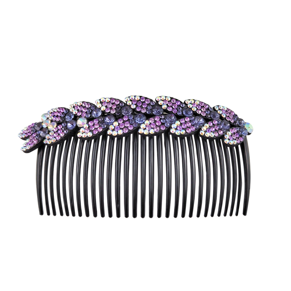 Rhinestone Hair Side Comb French Hair Insert Comb Hairpins Barrettes