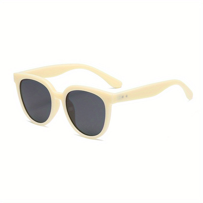 Cat Eye Sunglasses Retro Round Frame Glasses Polarized UV400