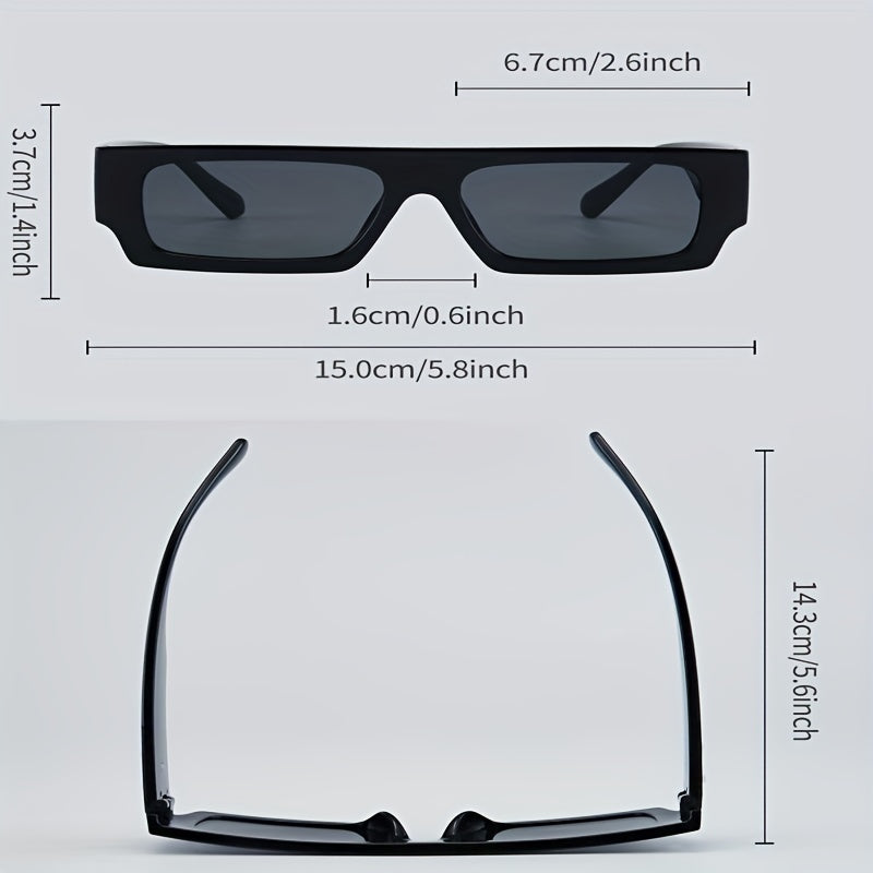 X Print Small Frame Sunglasses Euro-American Style