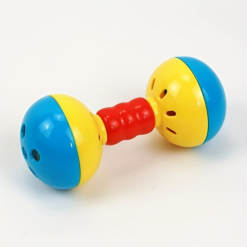 Children's Double Headed Hand Grip Bell Rattle Toy