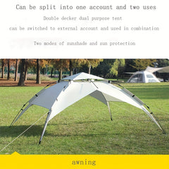 Double Layer Tent For 2 Person Portable Mosquito Proof Tent