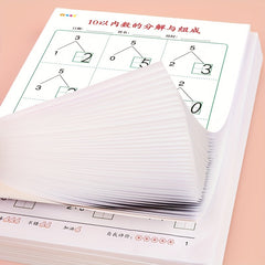 Math Practice Decomposition Operations within 10 Workbook Set