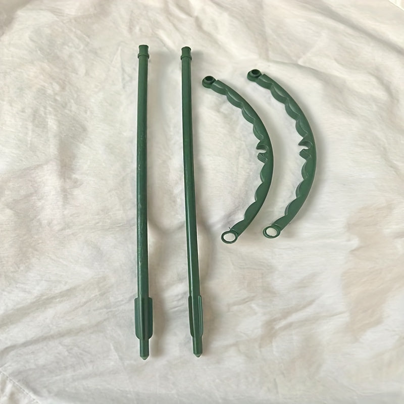 4pcs Plastic Plant Support Pile Frame Greenhouse Arrangement