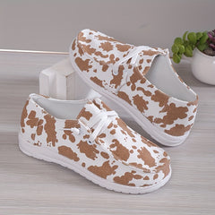 Women's Yellow Canvas Shoes Slip-On Lightweight Casual