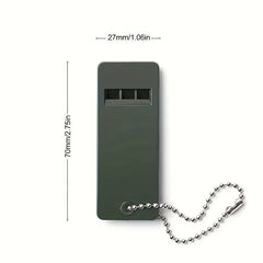 2pcs High Decibel Survival Whistle for Outdoor Camping and Hiking