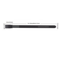 Men's Leather Belt with Automatic Buckle